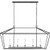 Visual Comfort Studio Dianna Five Light Linear Chandelier in Midnight Black - 6692605-112