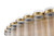 Eurofase Glasbury Nine Light Flush Mount in Gold - 49169-010