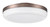Eurofase Harwel LED Flush Mount in Harlow Bronze - 49831-016
