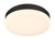 Eurofase Purgos LED Flush Mount in Matte Black - 49914-026