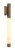 Eurofase Ronda LED Outdoor Wall Sconce in Weathered Brass - 50125-029