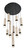 Eurofase Cambre LED Chandelier in Matte Black - 50130-016