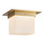 Alora Mineral One Light Flush Mount in Patina Brass/Opal Glass - FM356085PTBOP