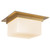 Alora Mineral Two Light Flush Mount in Patina Brass/Opal Glass - FM356115PTBOP