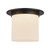 Alora Mineral One Light Flush Mount in Urban Bronze/Matte Opal Glass - FM360118UBOP