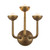 Alora Spade LED Bathroom Vanity in Vintage Brass - WV313011VB