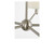 Generation Lighting Vilera Five Light Chandelier in Brushed Nickel - GLC1865BNE