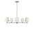 Generation Lighting Vilera Five Light Chandelier in Brushed Nickel - GLC1865BNE