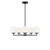 Generation Lighting Nube Five Light Chandelier in Midnight Black - GLC1795MBKE