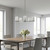 Generation Lighting Neblina Five Light Chandelier in Brushed Nickel - GLC1935BNE