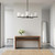 Generation Lighting Neblina Five Light Chandelier in Midnight Black - GLC1935MBK