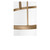 Generation Lighting Mirla Six Light Chandelier in Satin Brass - GLC2016SB