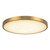 Alora Evelyn LED Flush Mount in Brushed Gold/Alabaster - FM653012BGAR