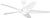Generation Lighting Dellwood 56" Ceiling Fan in Matte White - 5DLWCSM56RZWD