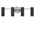 Generation Lighting Zentro Four Light Vanity in Brushed Nickel - GLV2084BNE