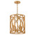 Hinkley Leona LED Pendant in Distressed Brass - 45787DA