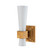 Lucas + McKearn Kristy One Light Bath Sconce in Distressed Gold - BB0958G-1