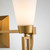 Lucas + McKearn Lemuria Three Light Bath in Lacquered Gold - BB1006LG-3