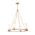 Lucas + McKearn Kristy Four Light Chandelier in Distressed Gold - CH30208G-4