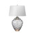 Lucas + McKearn Samara Two Light Table Lamp in Polished Nickel - EL-SAMARA-TL-SMK