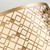 Lucas + McKearn Ziggy Two Light Pendant in Lacquered Gold - PD1185LG-2