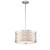 Lucas + McKearn Ziggy Two Light Pendant in Lacquered Silver - PD1185LS-2