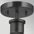 Lucas + McKearn Notting Hill One Light Pendant in Graphite - PD-NOTTINGHILL-P-GR