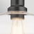 Lucas + McKearn Notting Hill One Light Pendant in Graphite - PD-NOTTINGHILL-P-GR