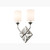 Lucas + McKearn Epsilon Two Light Wall Sconce in Polished Nickel - SC10510PC-2