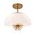 Lucas + McKearn Staring Three Light Pendant in Distressed Gold - PD30207G-18