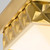 Lucas + McKearn Alpha Four Light Flush Mount in Aged Brass - FM1302AGB-14B