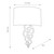 Lucas + McKearn Curtis Two Light Wall Sconce in Aged Brass, Ivory Shade - SC-CURTIS-LARGE-AB