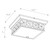 Lucas + McKearn Alpha Four Light Flush Mount in Matte Black - FM1302MB-14B