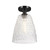 Lucas + McKearn Windsor One Light Pendant in Black - PD-WINDSOR-P-BLK