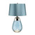 Lucas + McKearn Lena Two Light Table Lamp in Blue - TLG3025S