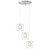 George Kovacs San Marin LED Pendant in Brushed Nickel - P1863-084-L