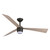 Minka Aire Elavan 52"Ceiling Fan in Dark Bronze - F744L-DB/ASW
