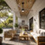 Minka Aire Elavan 52"Ceiling Fan in Dark Bronze - F744L-DB/ASW