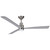 Minka Aire Simple 52"Ceiling Fan in Brushed Nickel Wet - F787L-BNW