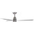 Minka Aire Simple 52"Ceiling Fan in Brushed Nickel Wet - F787L-BNW