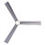 Minka Aire Simple 52"Ceiling Fan in Brushed Nickel Wet - F787L-BNW