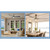 Minka Aire Nauticus 65"Ceiling Fan in Brushed Nickel Wet With Distressed Koa Blades - F768L-BNW/DK