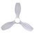 Minka Aire Ventiara 36"Ceiling Fan in Flat White - F693L-WHF