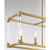 Minka-Lavery Oro District Five Light Island Pendant in Soft Brass - 1459-695