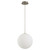 Quorum Luna LED Pendant in Satin Nickel - 3-6730-24
