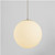 Quorum Luna LED Pendant in Satin Nickel - 3-6730-24