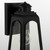 Quorum Francis One Light Outdoor Wall Mount in Matte Black - 7421-12-59