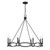 Savoy House Minette Eight Light Chandelier in Matte Black - 1-4102-8-89