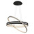 Quoizel Isabelle LED Pendant in Matte Black - PCISB2832MBK