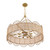 Savoy House Shawnee Eight Light Chandelier in Warm Brass - 1-1412-8-322